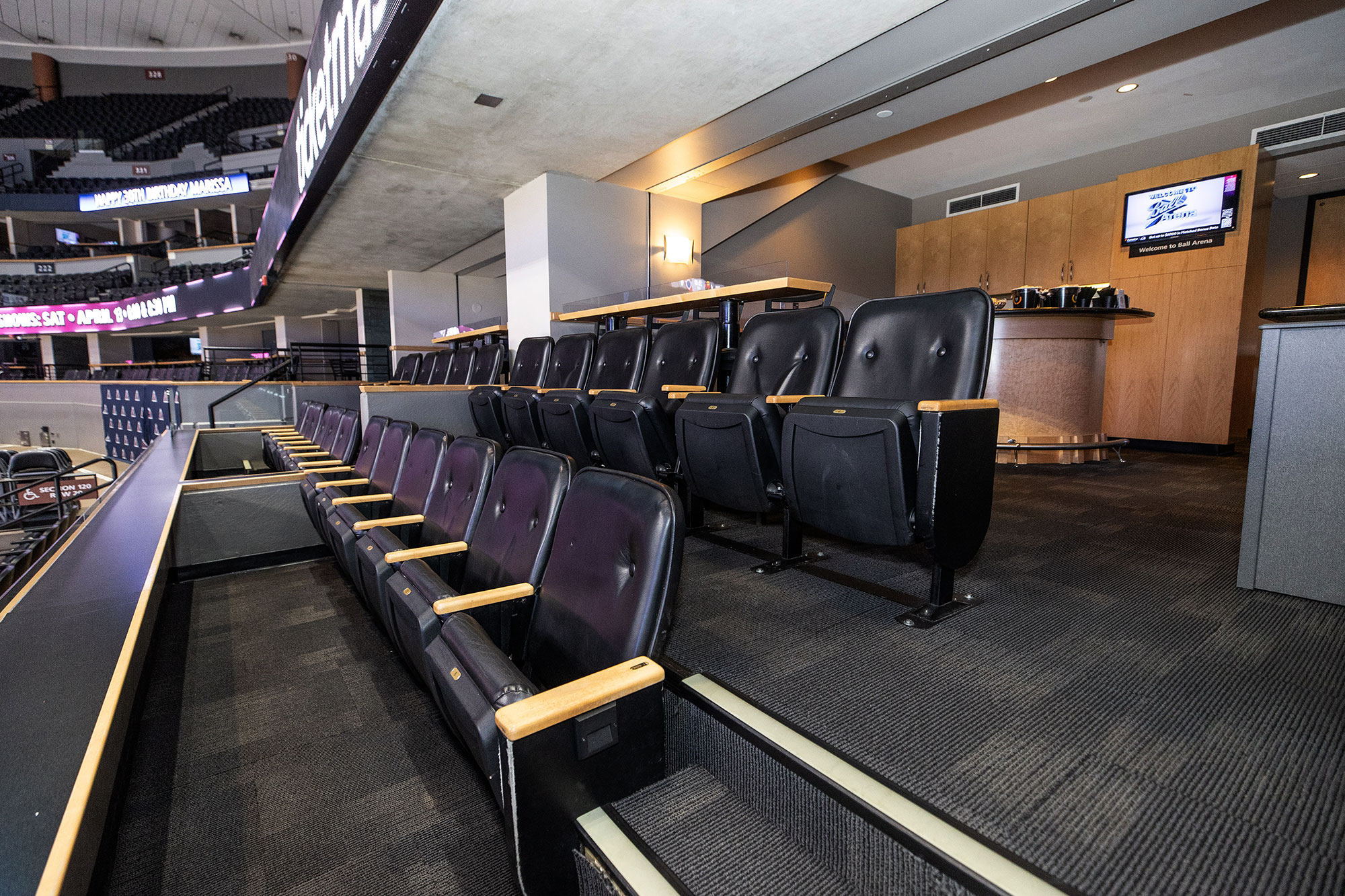 lower level seating