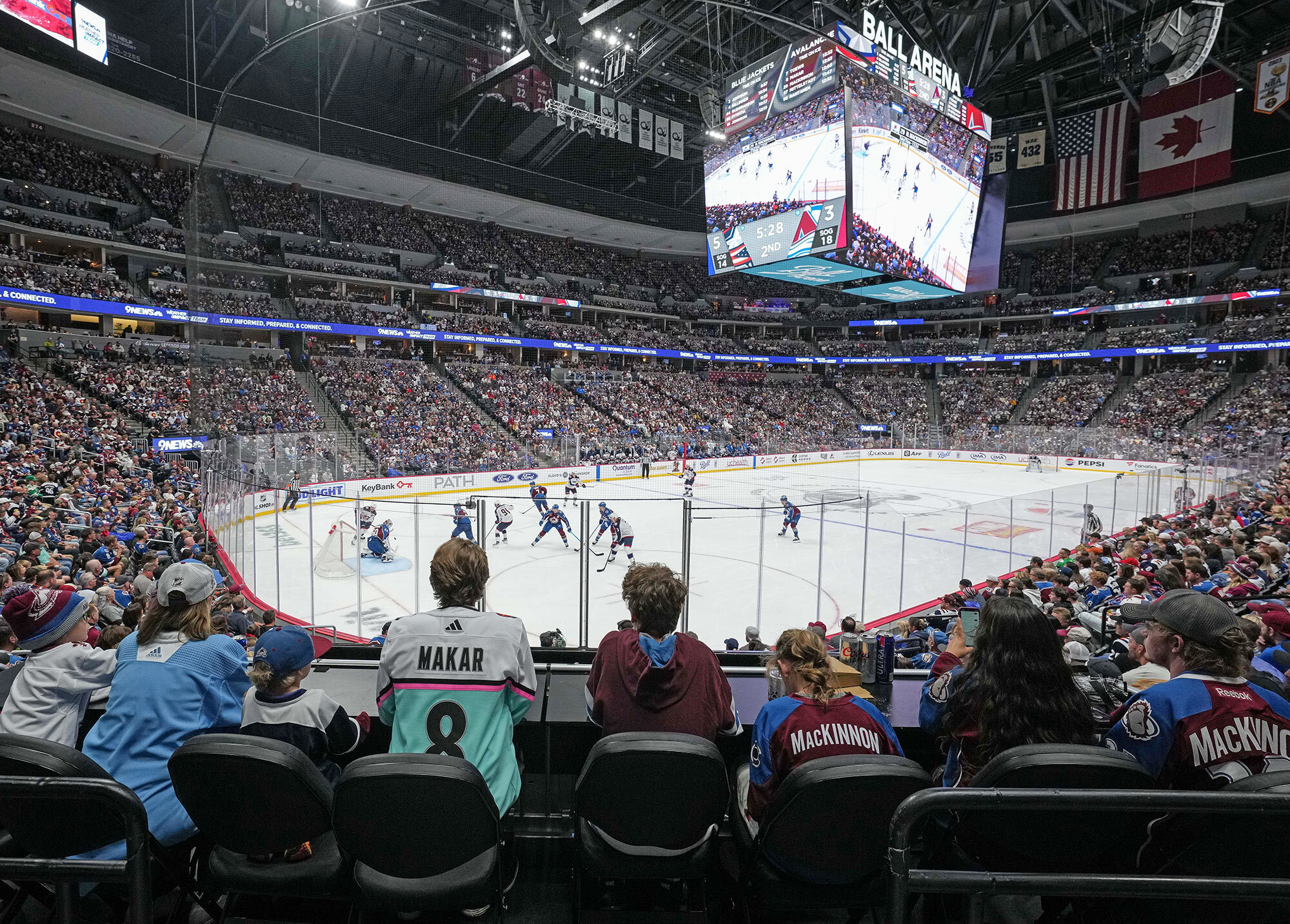 Zamboni Deck view